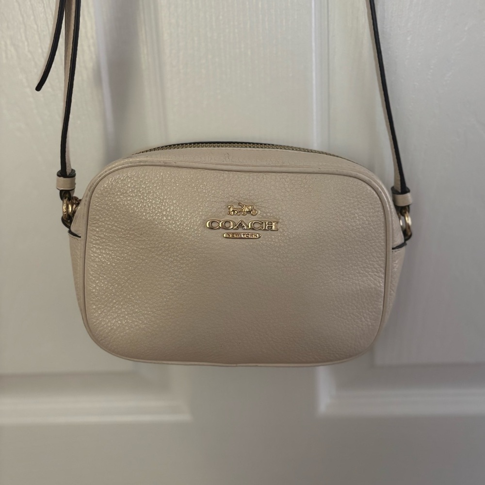 Coach Beige Crossbody Bag